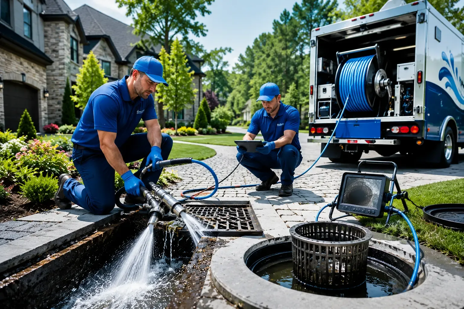 Local outdoor drain cleaning professionals in Washington, CT